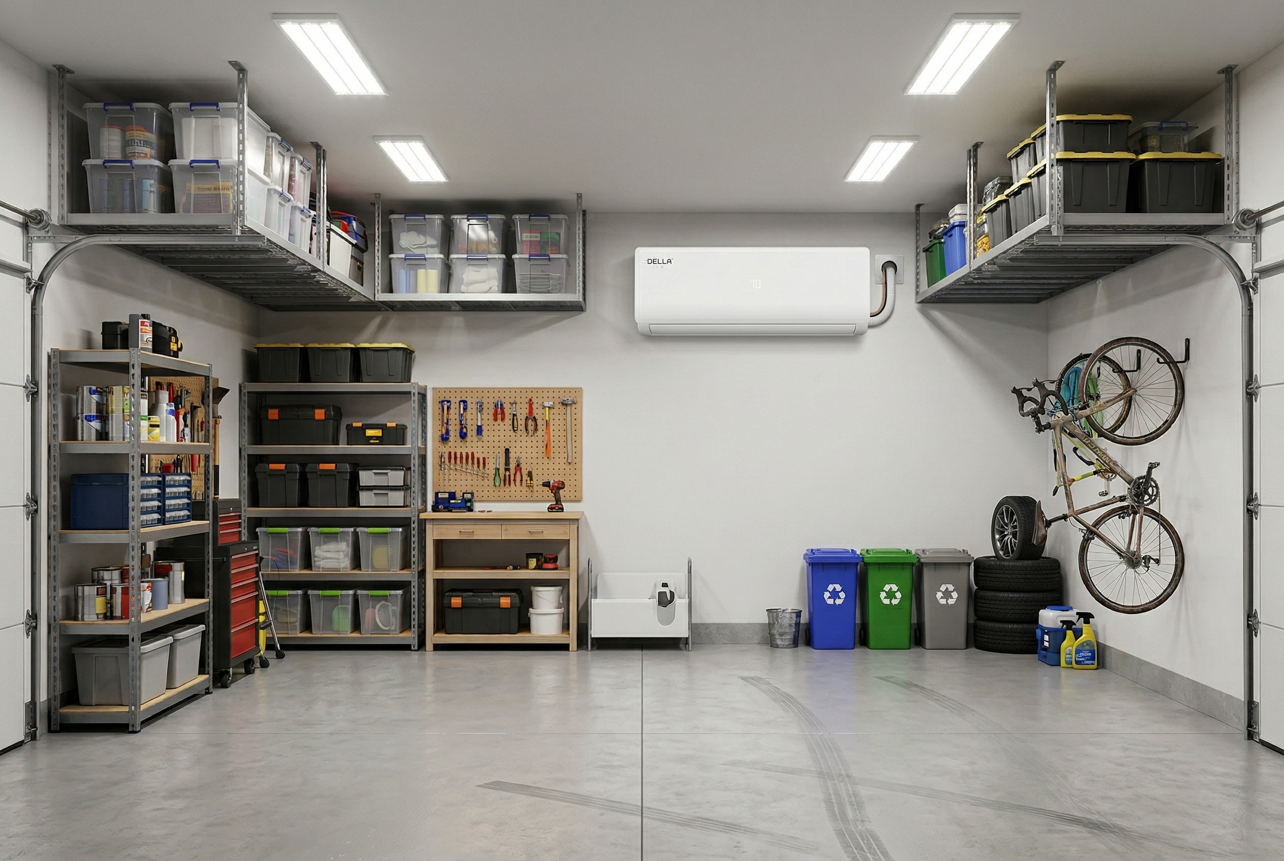 Storage-heavy garage